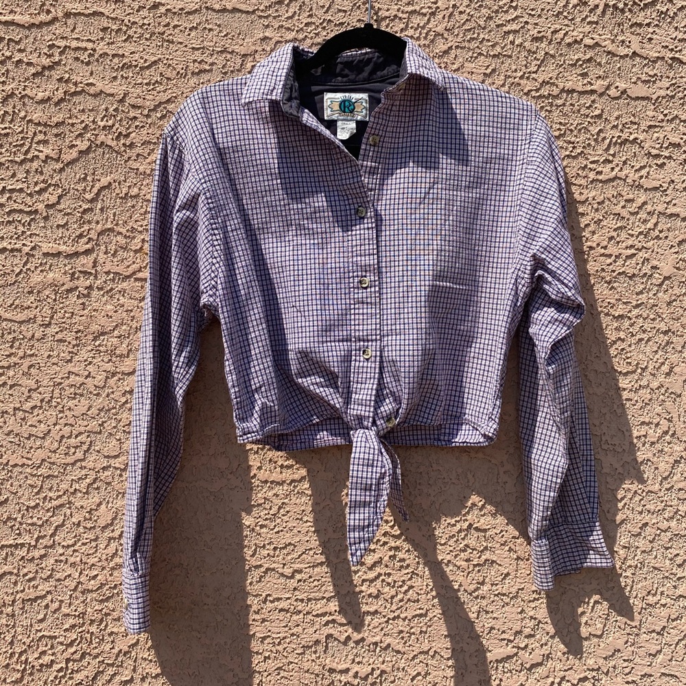 CIRCLE R CLASSICS CROPPED WESTERN TOP